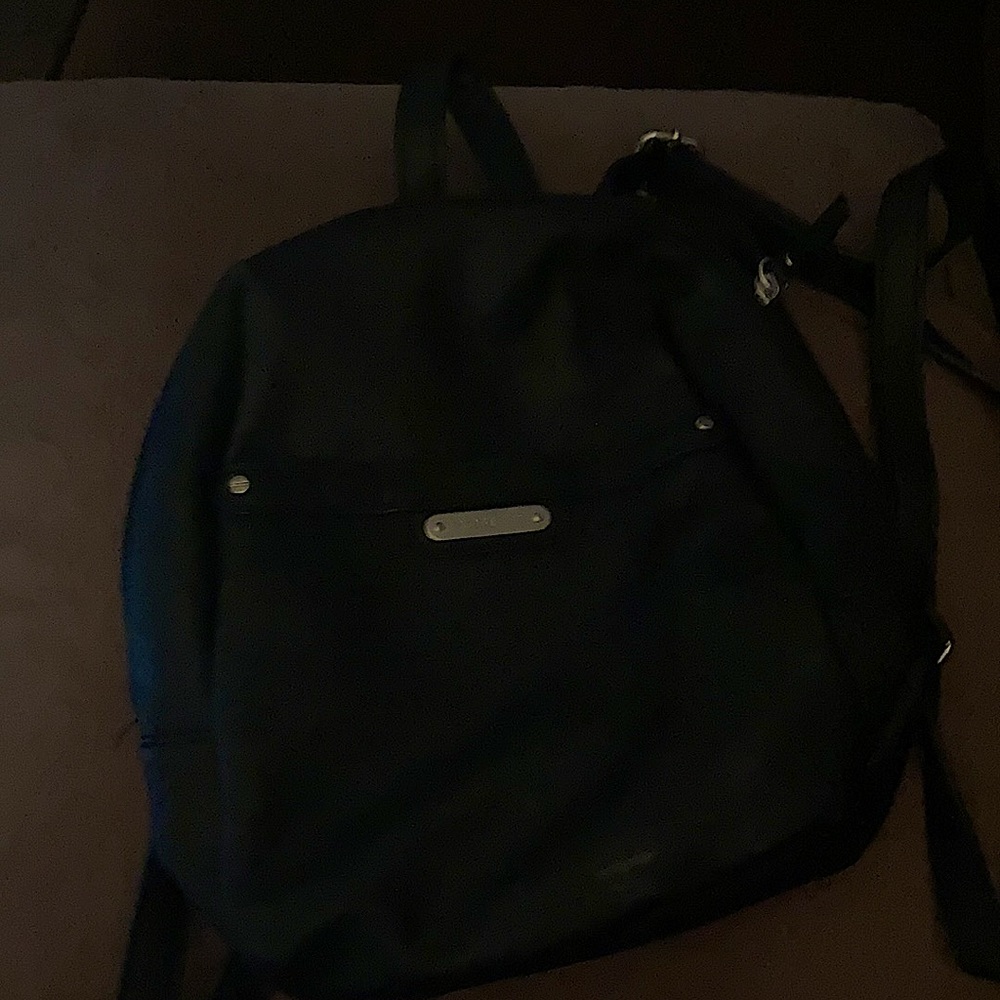 A backpack purse